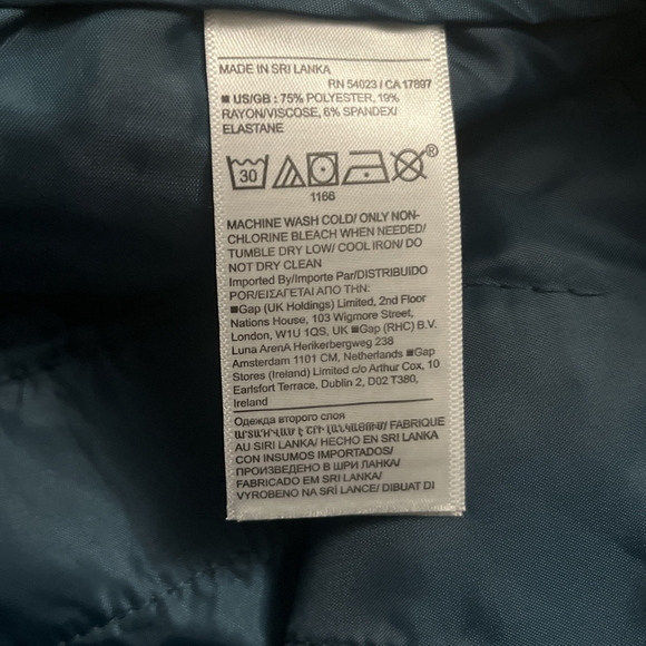 New Banana Republic Blue High Rise Stretch Bootcut Pants 32” Size 6 Pleated NWT - Picture 8 of 10